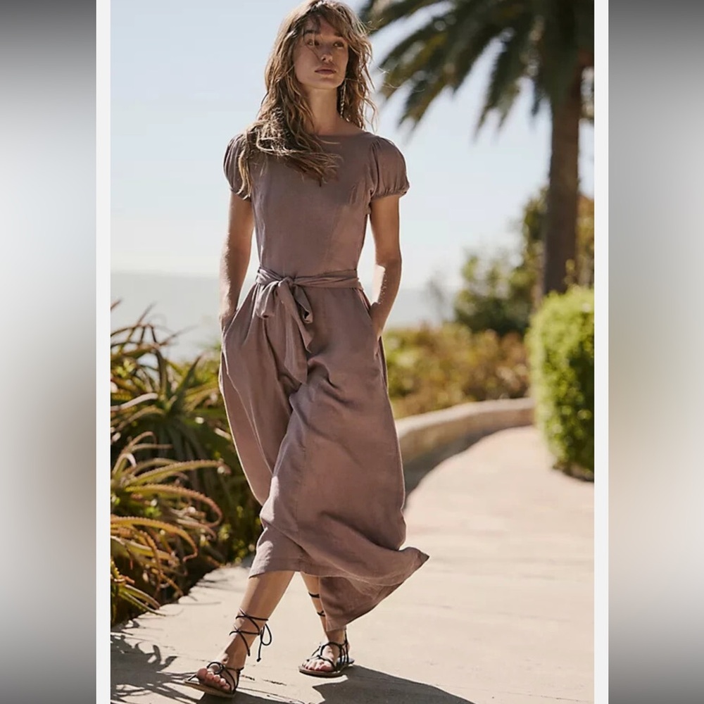 Free People Jackie Midi Dress